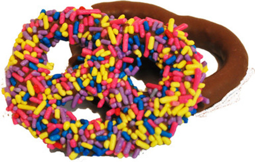 Chocolate Covered Bow Pretzels - 2 Pk