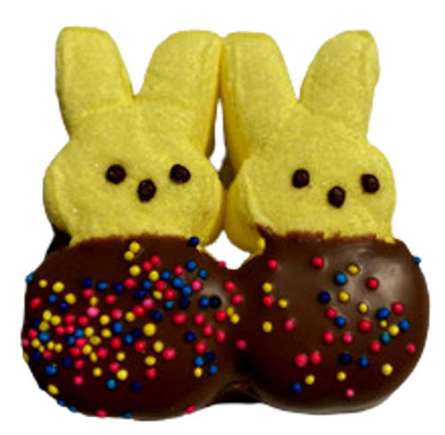 2 Dipped Bunny Peeps