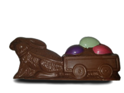 Rabbit with Cart of Eggs