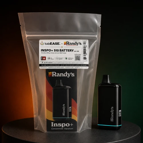 Randy's Inspo+ 510 Battery with CBD