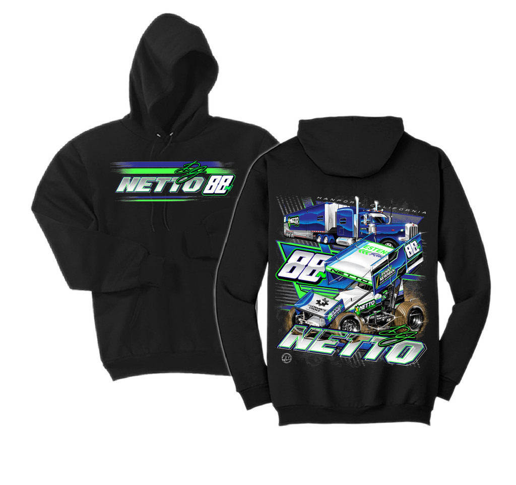 DJ Netto Black Hoodie