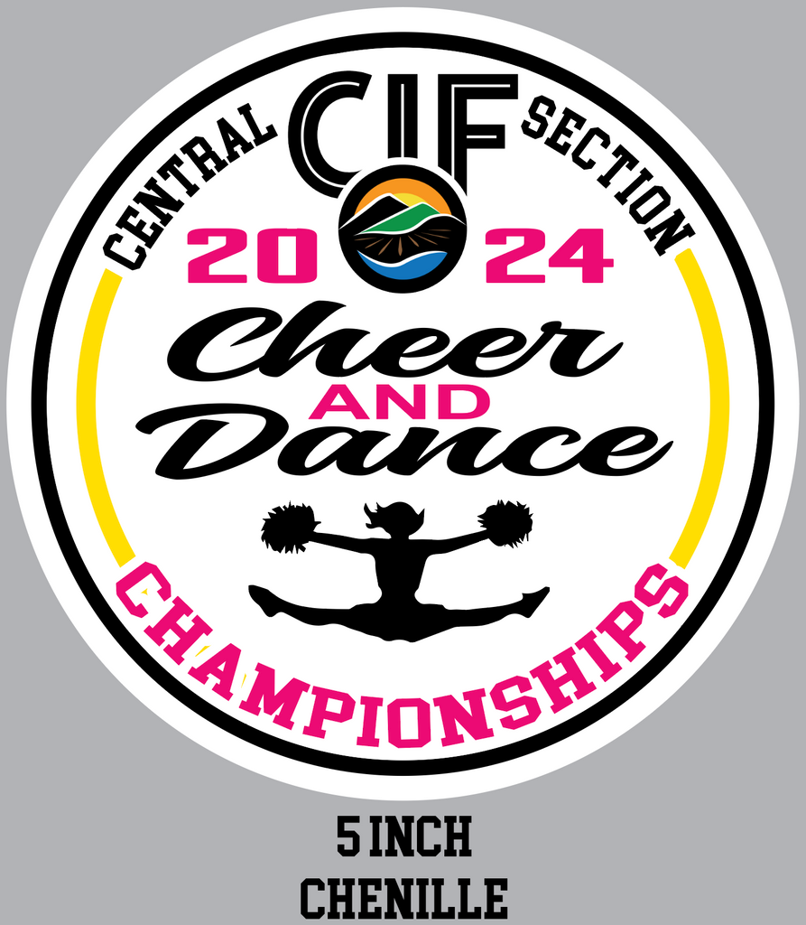 CIF Cheer Patch 2024