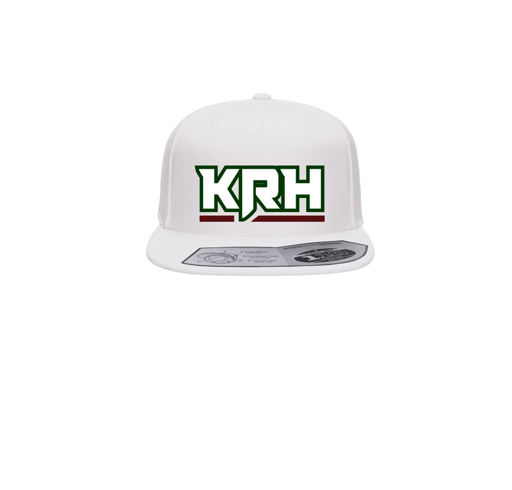 KRH SNAPBACK flatbill FLEX FIT 110f white