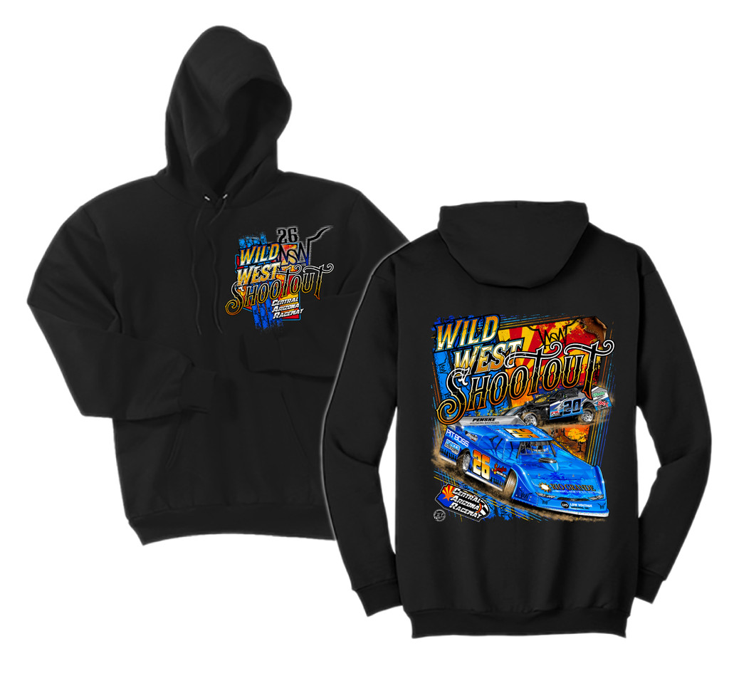 WWS car hoodie black