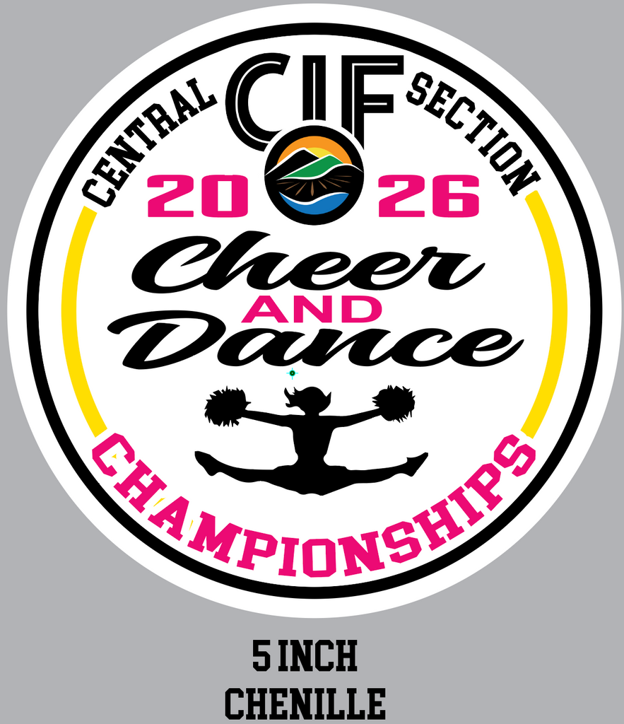 CIF Cheer Patch 2026