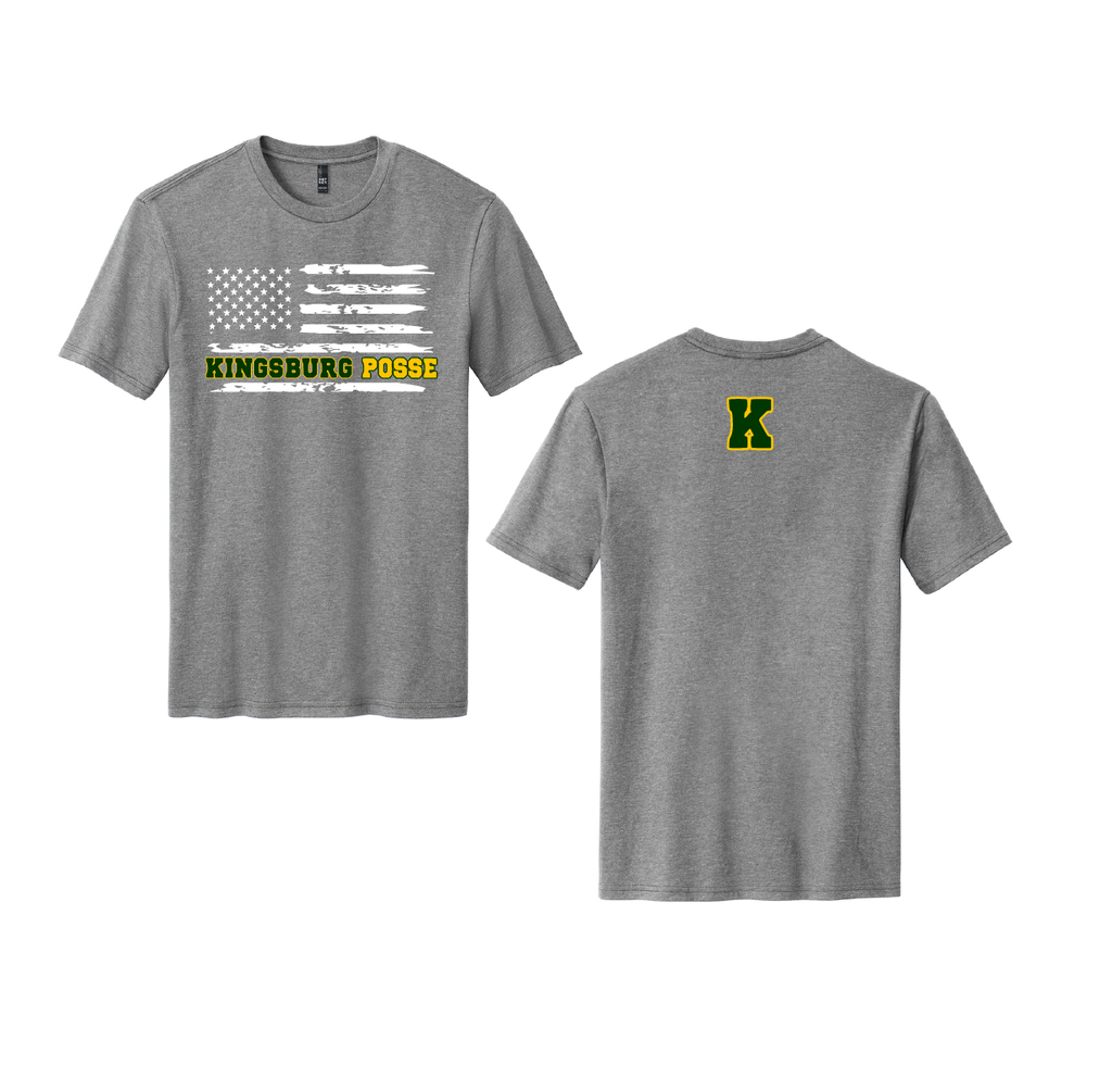 KINGSBURG POSSE FLAG gray frost DM108