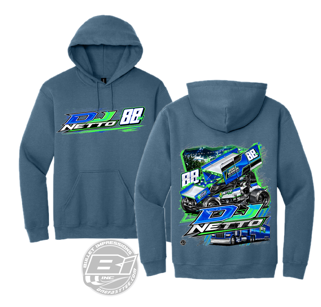 DJ Netto blue hoodie 26