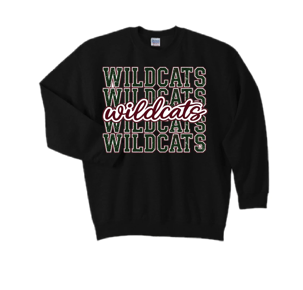 KRH repeat crewneck blk