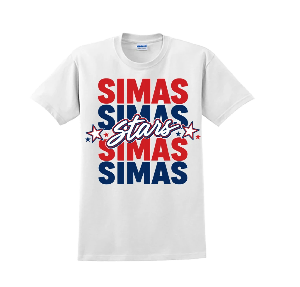 simas simas tee white