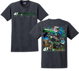 Carson Macedo 23 Dark Heather Tee