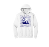 SLATER SCHOOL EAGLE HOODIE WHITE SLATER SCHOOL EAGLE HOODIE WHITE