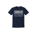 simas strong  navy tee  simas strong  navy tee