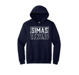 simas strong navy hoodie simas strong navy hoodie