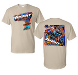 Trophy Cup car tee sand