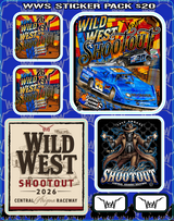 WWS STICKER PACK 9 X 11 inch