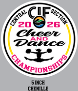 CIF Cheer Patch 2026