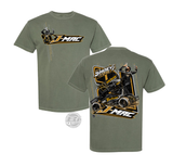 J-MAC SHOEY TIME TEE- military green