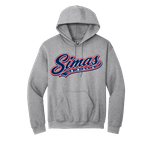 simas script hoodie gray