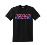 simas block tee blk