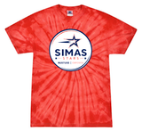 simas tye dye tee mission statement logo