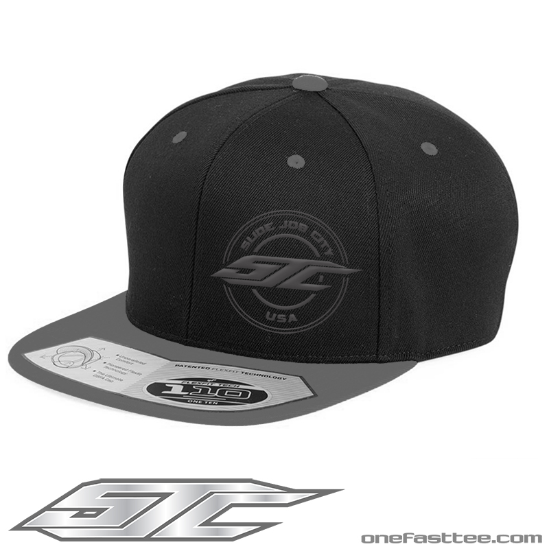 SJC 110F SNAPBACK 2TONE GRAY/BLACK - Bullet Impressions INC