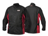 Lincoln Electric SHADOW SPLIT LEATHER SLEEVED JACKET - K2986-L