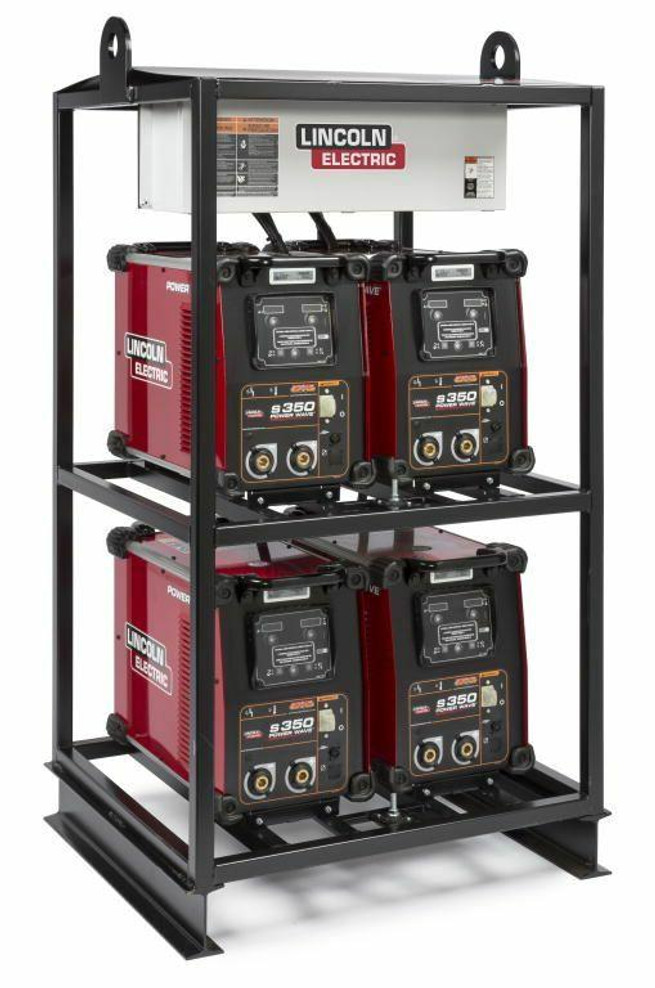 Lincoln Electric Lincoln Electric POWER WAVE S350 4-PACK RACK - K3009-1