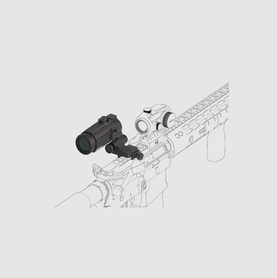 実物限定販売品VectorMaverick-III 3x22 Magnifier Vector 実物限定販売品VectorMaverick-III 3x22 Magnifier Vector