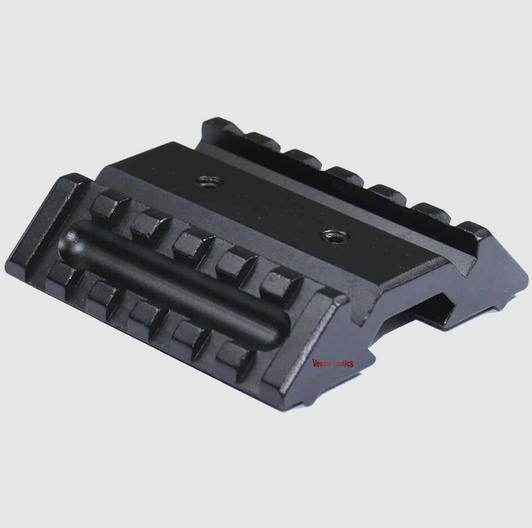 Vector Optics Offset Dual Picatinny Rail Mount Base 6 Slots  - RRP $29