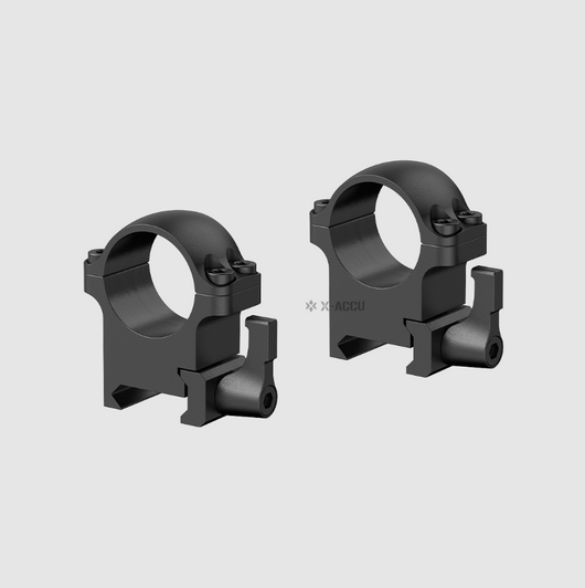 Vector Optics 25.4mm 1" Steel Medium QD Weaver Rings  - RRP $59