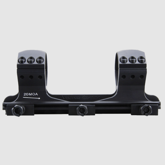 Vector Optics 34mm X-Accu One Piece 20MOA HI Picatinny Mount  - RRP $109