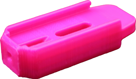 Alpha Precision Alpha Coupler Ladies Edition attached to two magazines