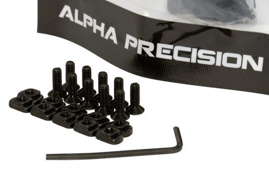 Alpha Precision M-Lok Screws 10-Pack 12mm RRP $25