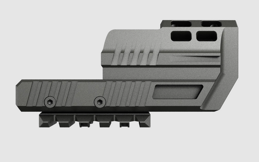 CANiK TP9 SFx compensator in tungsten finish