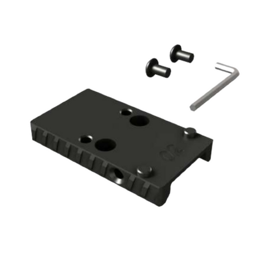 Canik Optic Interface #2 mounting plate with screws and Torx key, black finish