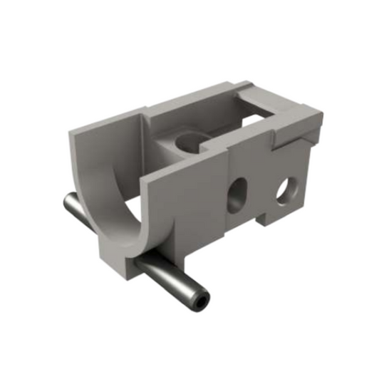 CANiK locking block assembly, frame lock-up component, close-up view