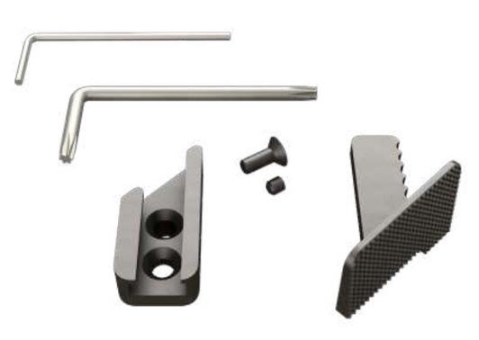 Canik Aluminum Thumb Rest - Graphite Black/Silver - RRP $99