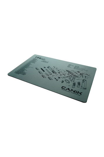 CANiK 27x42cm cleaning mat for TP9 Elite Combat, black bench mat