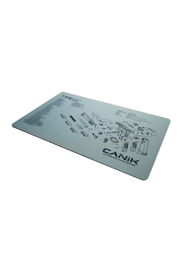 CANiK 27x42cm cleaning mat for TP9 Elite-S Combat, black bench mat