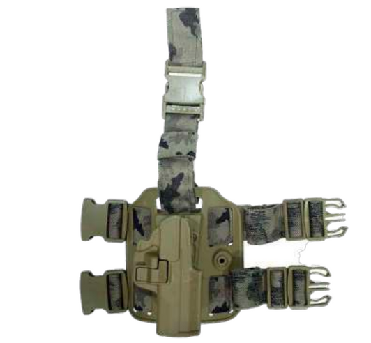 CANiK holster series in FDE, OWB belt holster profile view