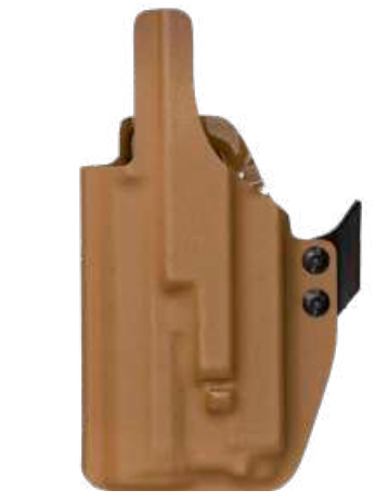 CANiK FDE Kydex OWB holster for TP9 & METE with Olight PL Mini 2, right-hand draw