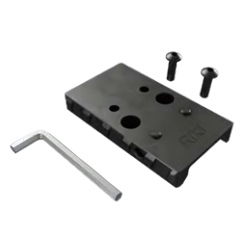 CANiK Optic Interface R04 mounting plate for Shield and Leupold optics, aluminium low-profile plate