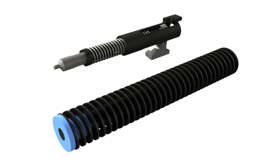 CANiK recoil and firing pin spring set for TP9 and METE pistols, laid out on white background