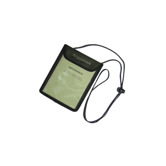 Niggeloh shooting licence bag, compact document pouch