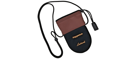 Niggeloh QUICK treat pouch, black-brown, Size I 22×15 cm, front view Niggeloh QUICK treat pouch, black-brown, Size I 22×15 cm, front view