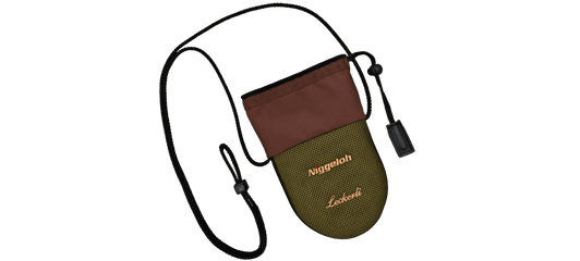Niggeloh QUICK treat pouch, olive-brown, Size II 26×15 cm, front view Niggeloh QUICK treat pouch, olive-brown, Size II 26×15 cm, front view