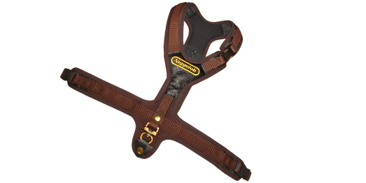Niggeloh Blood Tracker Harness Follow, brown, Size XL, side view