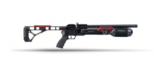 Effecto - Spark CR 350 PCP Air Rifle - 0.22 Cal. - Red - 42cm Barrel - RRP $1699