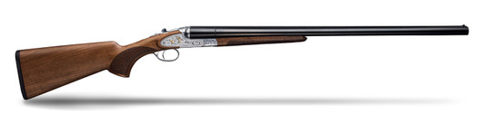 Huglu - 200 AC GR4 Side by Side Shotgun - 12g 28 inch - Extractor Single Trigger - Relief Engraved - RRP $2749