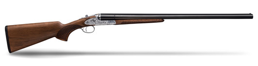 Huglu - 200 AC GR5 Side by Side Shotgun - 12g 28 inch - Extractor Single Trigger - Relief Engraved - RRP $2749